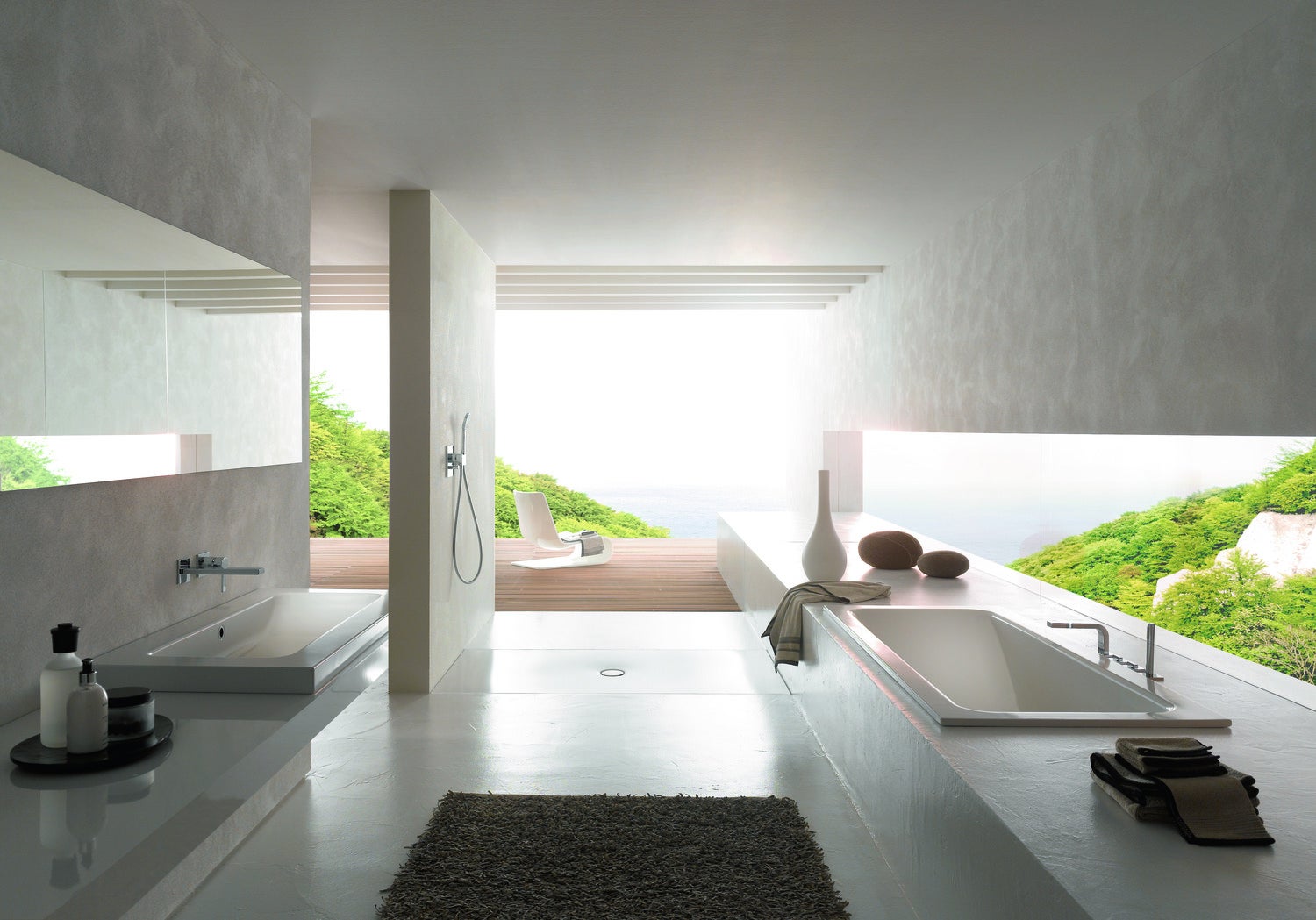 BetteFloor receveurs de douche avec BetteGlasur Plus, 1500x700mm, 5938-424PLUS, Farbe: sabler - 9