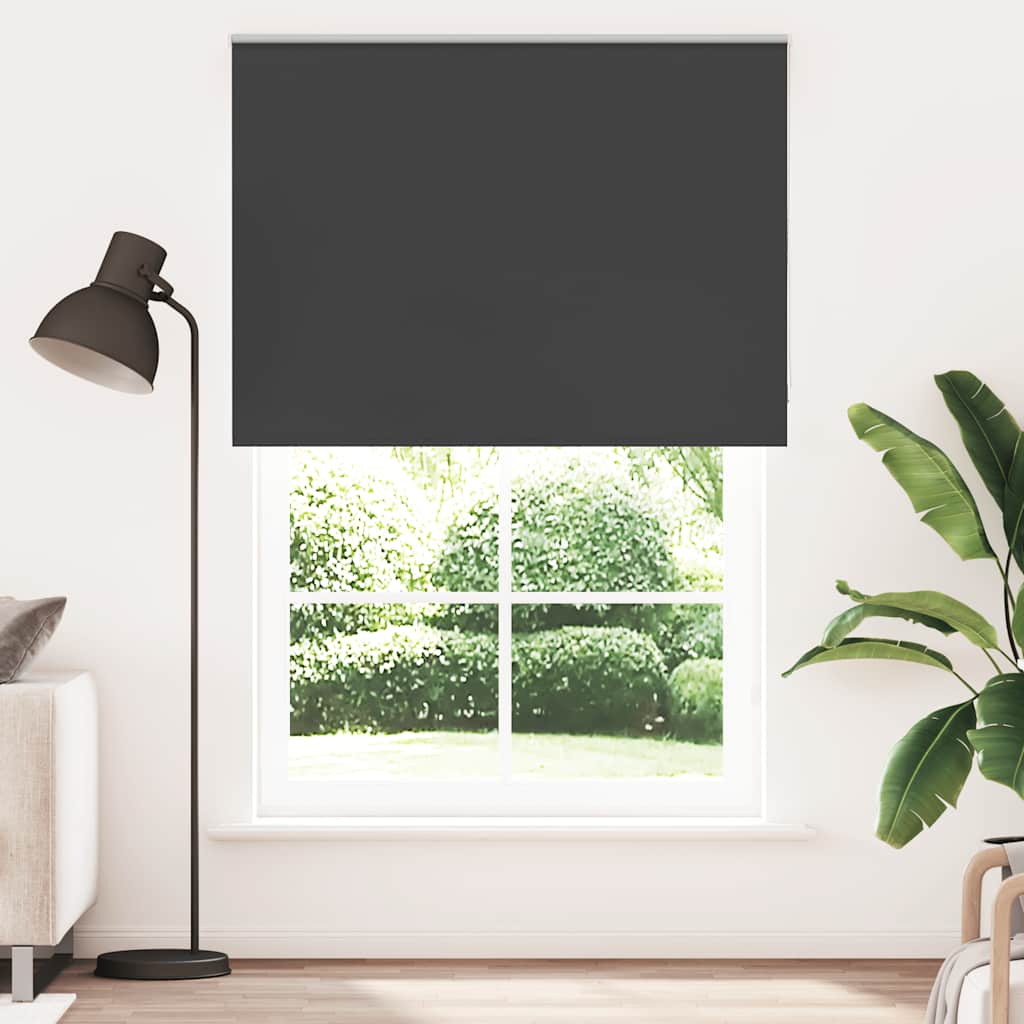 Roleta zaciemniająca czarny 165x230cm Szerokość tkaniny 161,6cm vidaXL