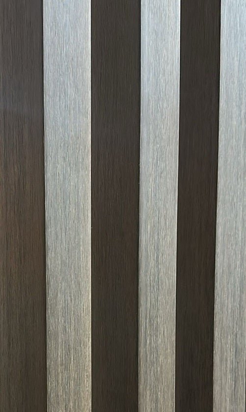 Viga alveolar de aluminio 100x50x2900 mm Color: WALNUT - 3