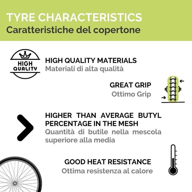 Camera D'Aria 4.10/3.50-4 Per Carriole, Tosaerba E Mini ATV - Foto 2