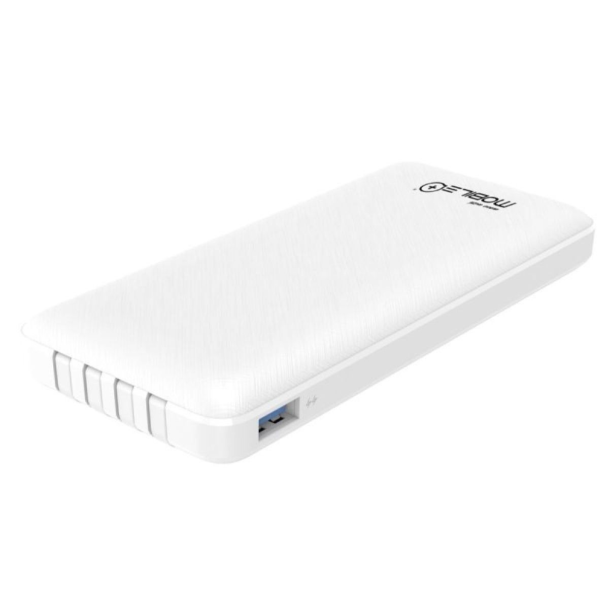 Batterie Externe 10000mAh Type-C Entrée Micro-USB et Sortie USB-A Blanc - Téléphonie