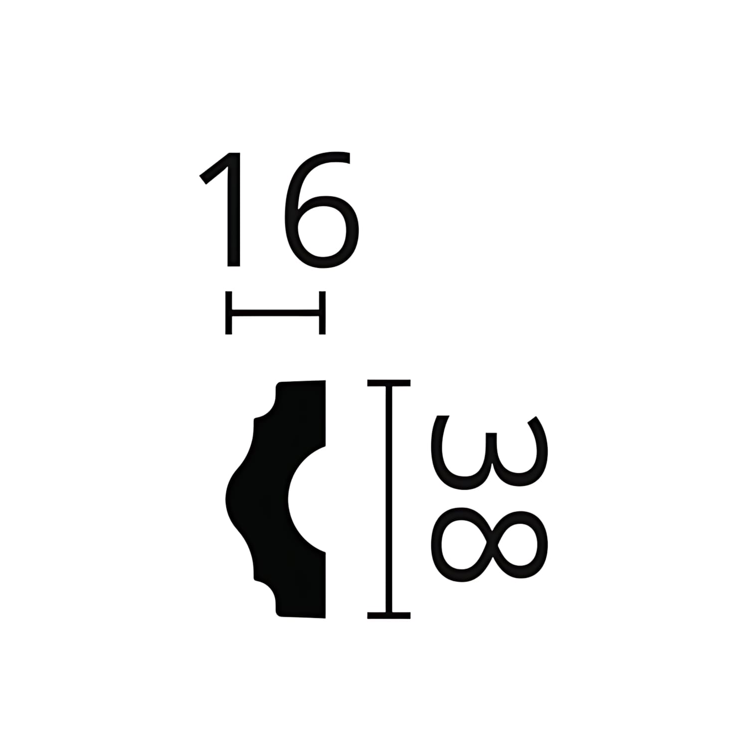 Cimaise NMC WALLSTYL WL3 Profil de décoration - 3