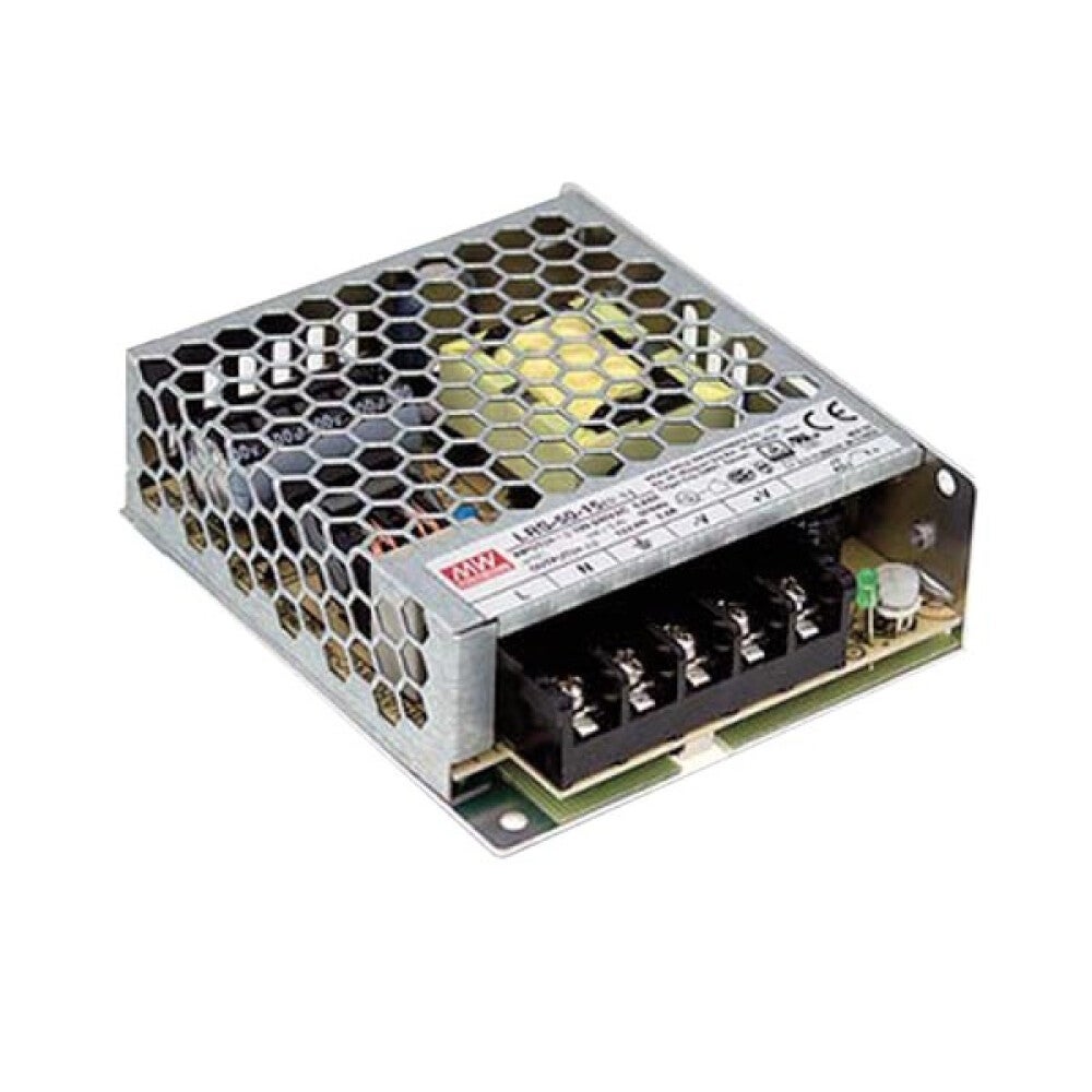 Zasilacz impulsowy siatkowy 50W 12V 4,2A LRS-50-12 MEAN WELL