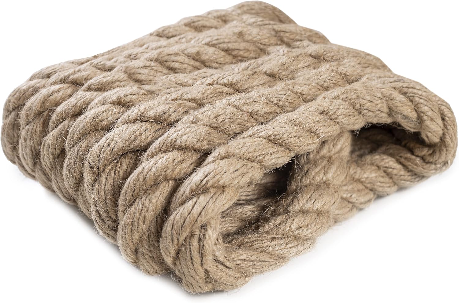 VEVOR Corde d'Escalade de Gym 38,1 mm x 4,58 m, Corde à Grimper avec