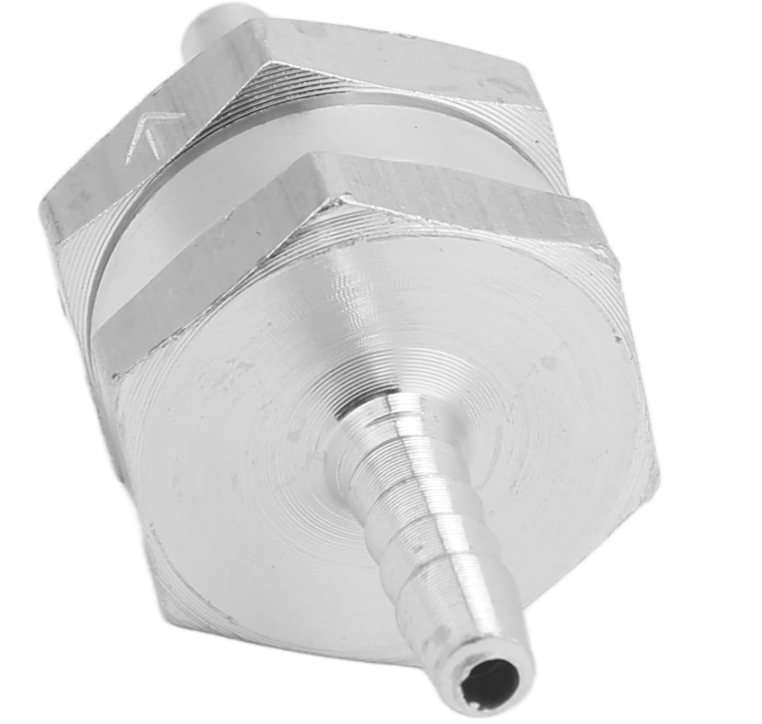 Valvola Di Ritegno Unidirezionale In Lega Di Alluminio 1/2'' (12mm) Per Carburante, Acqua E Olio