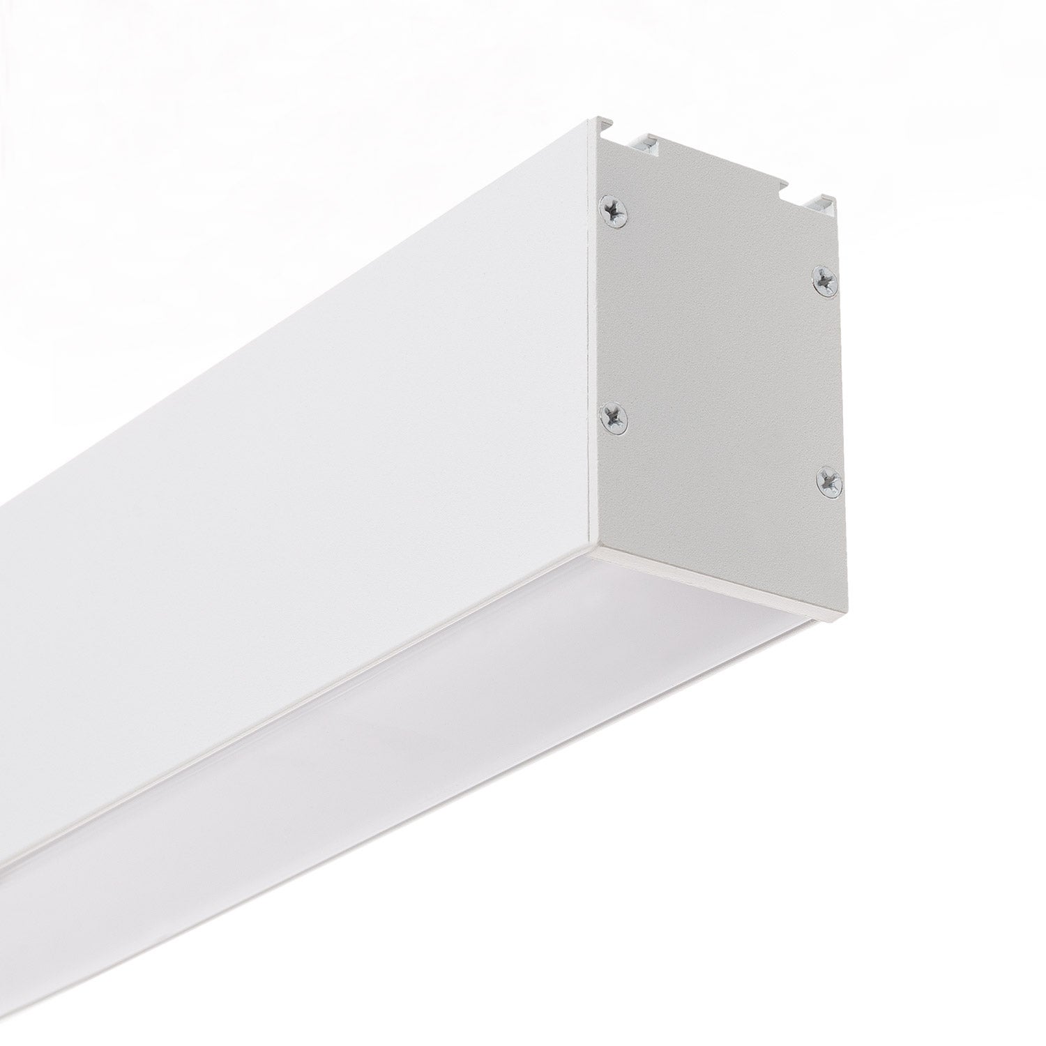 Longue Barre Lumineuse Pendule étroite Suspendue Noire 120cm 38W