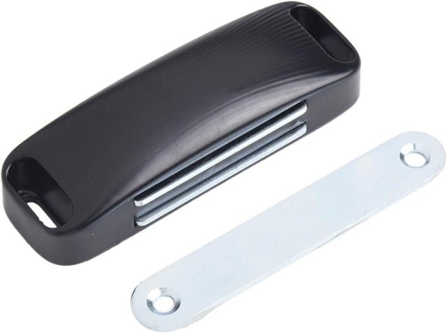 Loquet de porte magnétique ultra fin avec forte adhérence pour armoire, placard, armoire, portes coulissantes et pliantes, installation facile sans