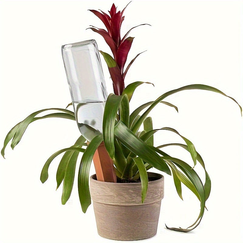 Lot de 4 dispositifs d'arrosage en céramique pour plantes, goutteur automatique, dispositif d'arrosage en pot, adapté à une utilisation en vacances - 2