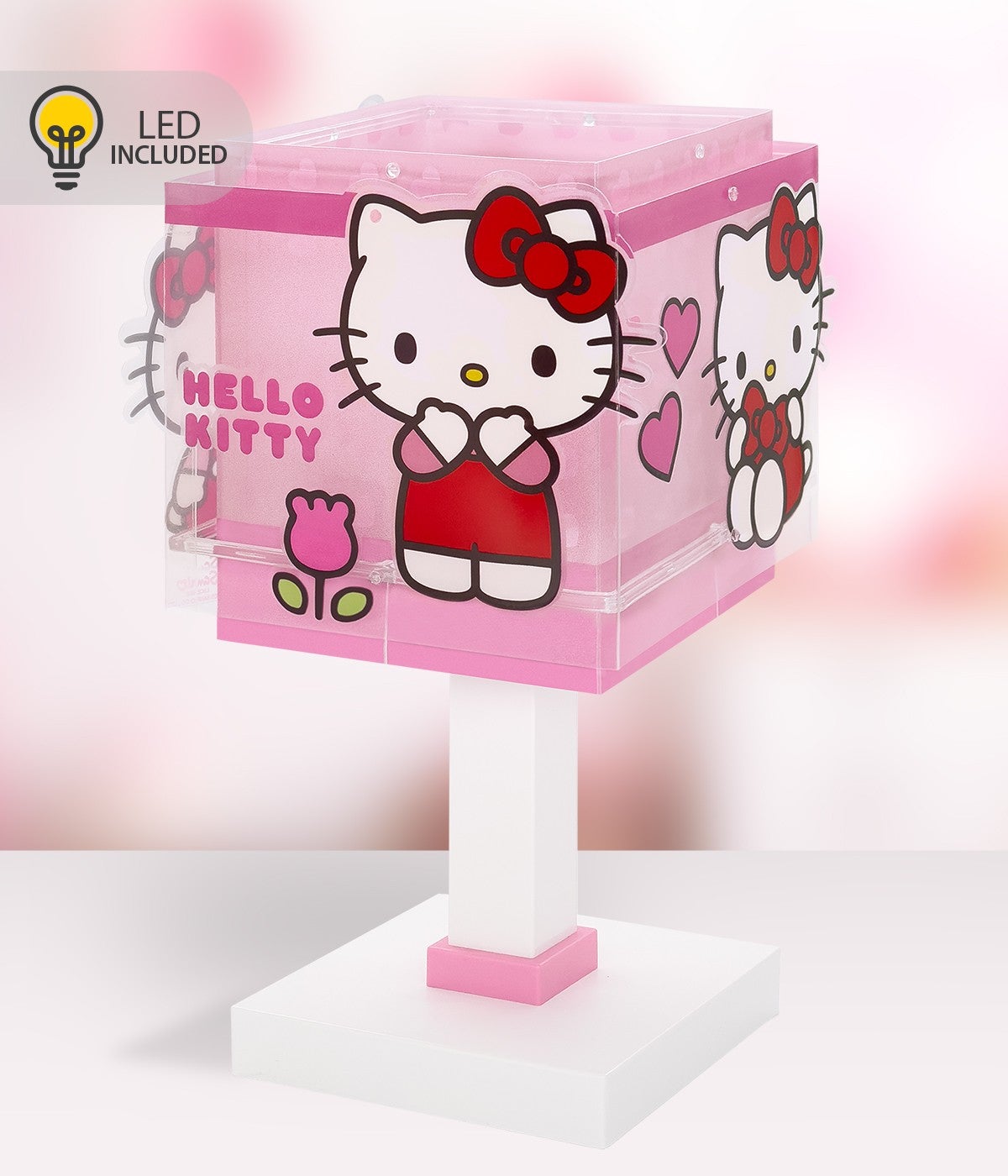 Lampka nocna LED Hello Kitty dla dzieci