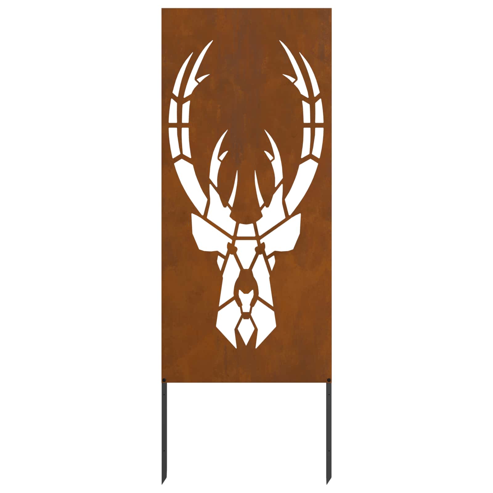 Écran de confidentialité de jardin Rouillé 50 x 140 cm vidaXL - 5