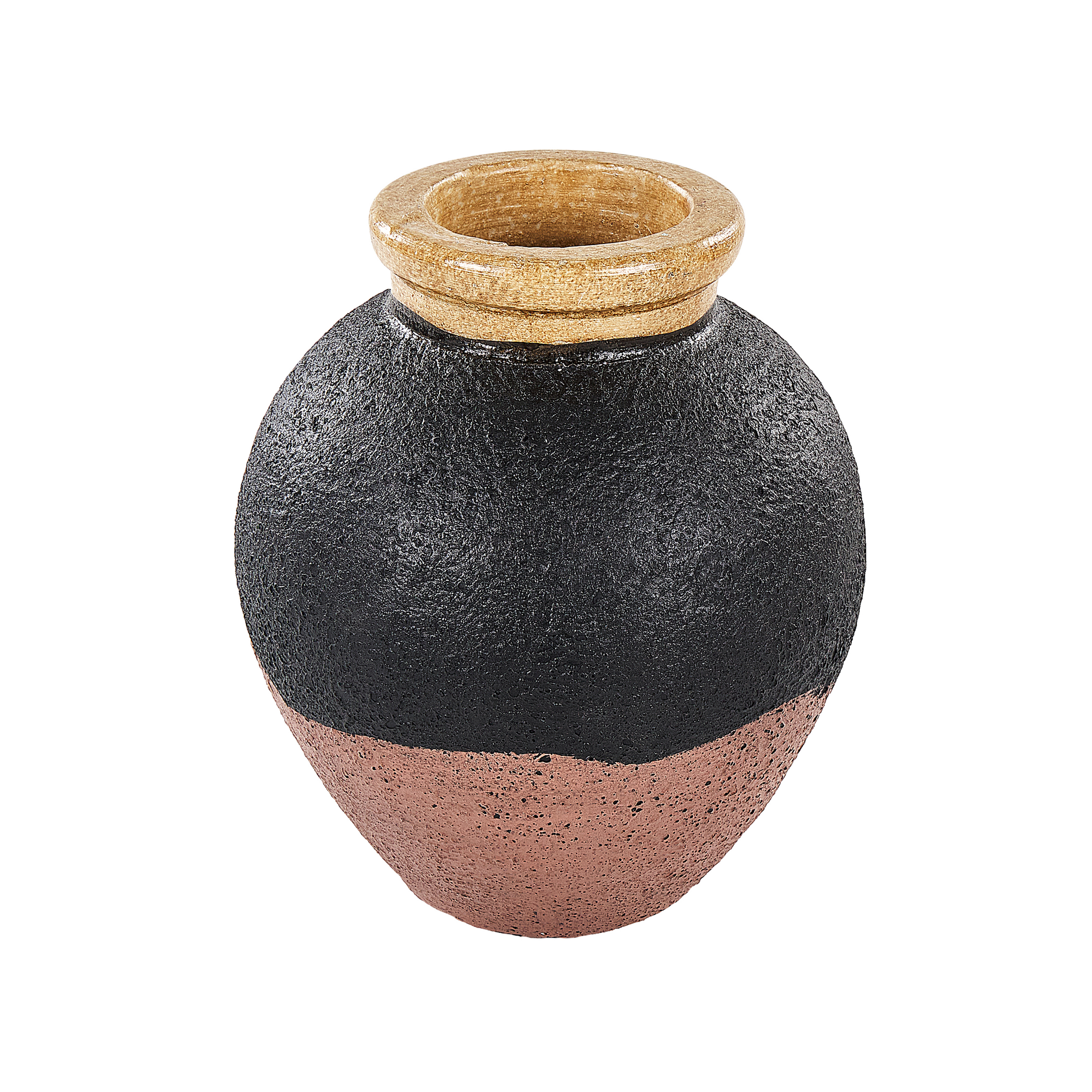 Vază decorativă DAULIS Ceramică 31 cm Negru