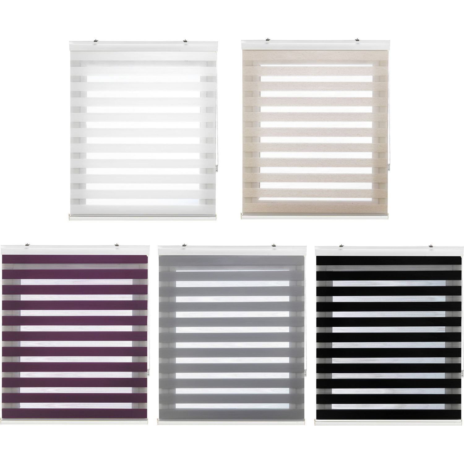 ECOMMERC3 | Tenda a Rullo Giorno e Notte con Galleria 140x180 - Tenda a Rullo Giorno e Notte Misura Tessuto 137x175 - 7