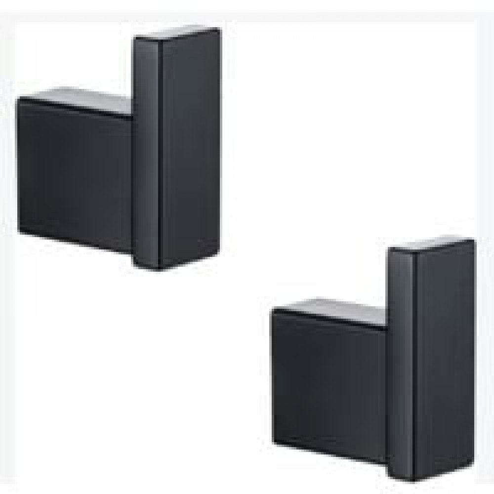 2-częściowy wieszak na ręczniki, wieszak na ubrania, wieszak na kapelusze i płaszcze, do sypialni i kuchni, stal nierdzewna SUS 304, matowe, czarne w