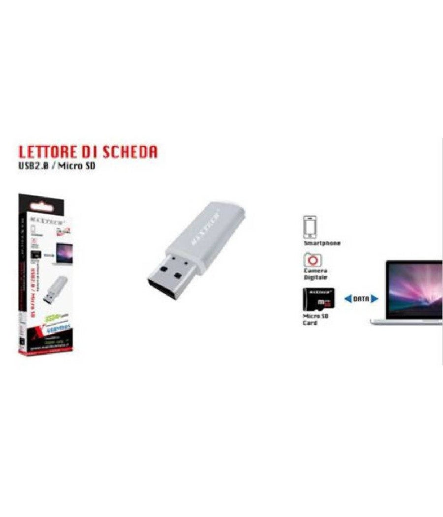 CR-027 | Lettore di schede di memoria MicroSD
