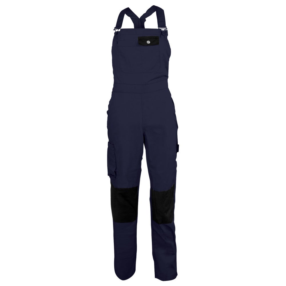 Salopette de Travail Femme Bleu Marine - Fashion Sécurité - Résistante, Confortable et Tendance - Bricolage et Jardinage - 38 - Taille 38 - 3