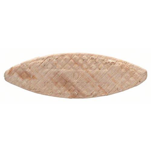 Bosch Professional 50x tasselli piatti, Misura 0 (sistema di collegamento per pannelli in legno, 45 x 15 x 4 mm, accessori per fresatrice per tasselli