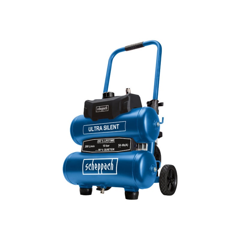 Compresseur d'air ultrasilencieux horizontal Scheppach HC20SI 20L — free download