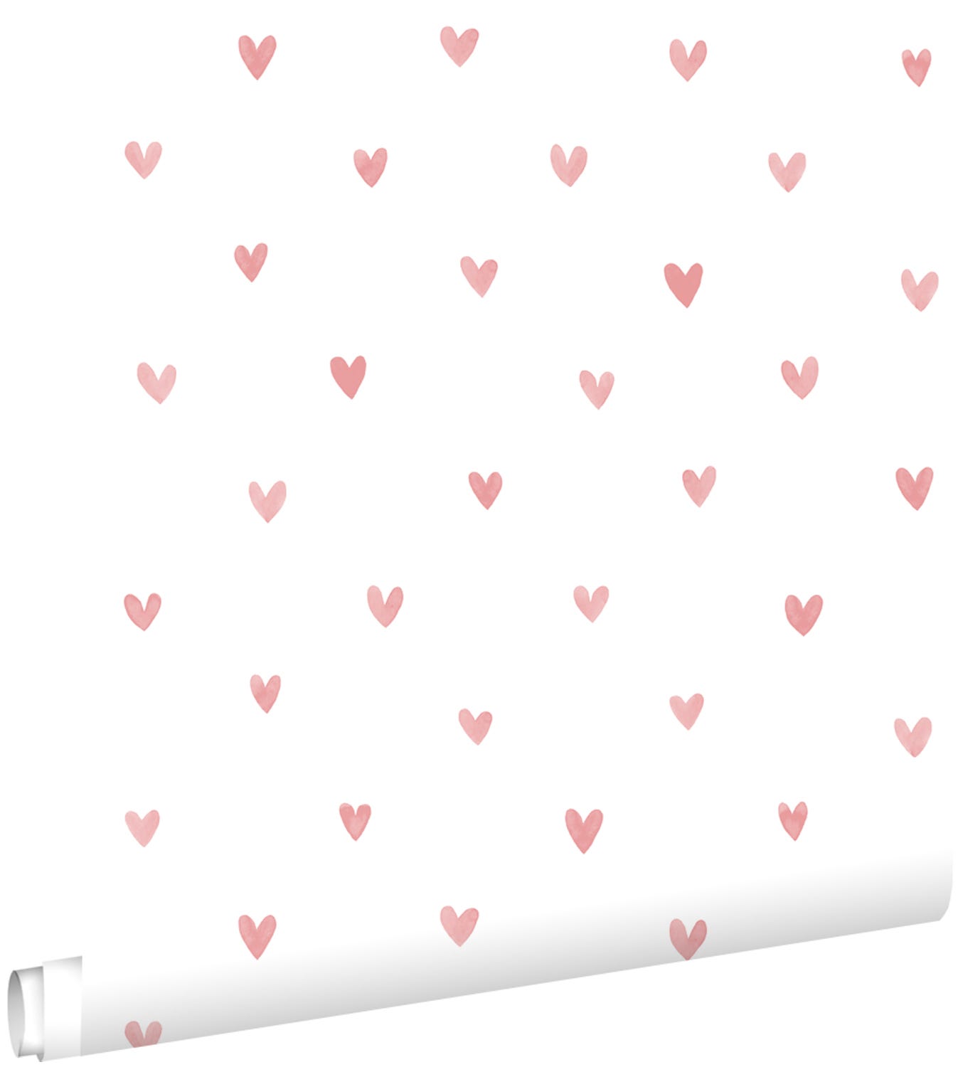 Kiery Tapeta kiery białymIterakoty różowej - 50 x 900 cm - ESTAHOME - Leroy ...