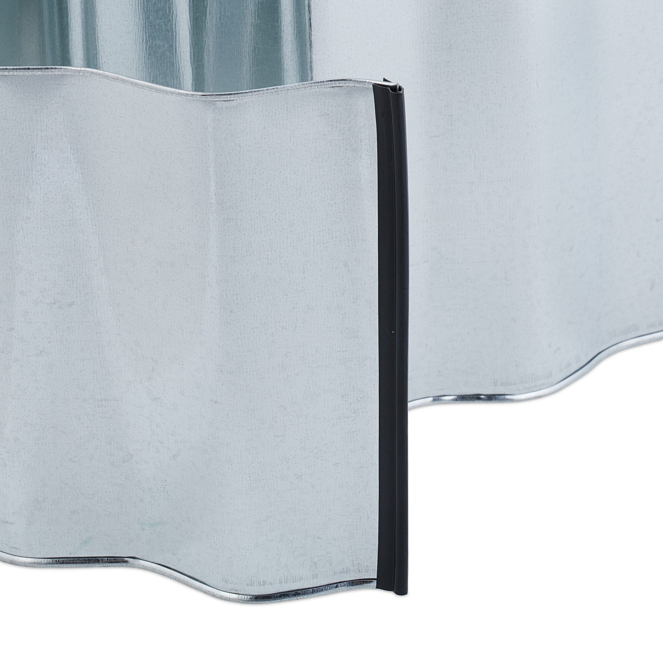 Recinto Prato e Aiuole, Bordo, Sponda per Giardino Antiradice HL 16 cm x 15 m, in Ferro Zincato, Argentato, Relaxdays - 6