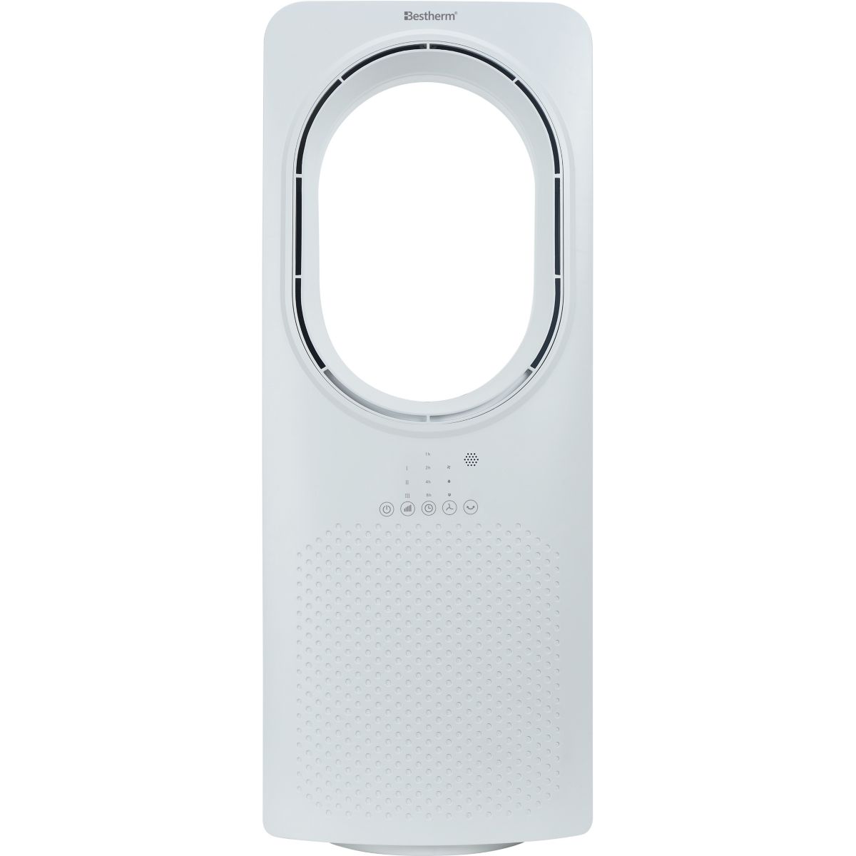 Ventilateur De Bureau Sans Pales - Réglable, Rechargeable USB, Veilleuse Intégrée | Silencieux Et Design