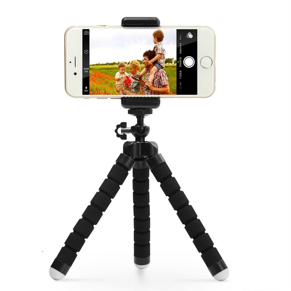Treppiede Universale E Telecomando Wireless Per Smartphone E Reflex - Testa A Sfera 360° - 6