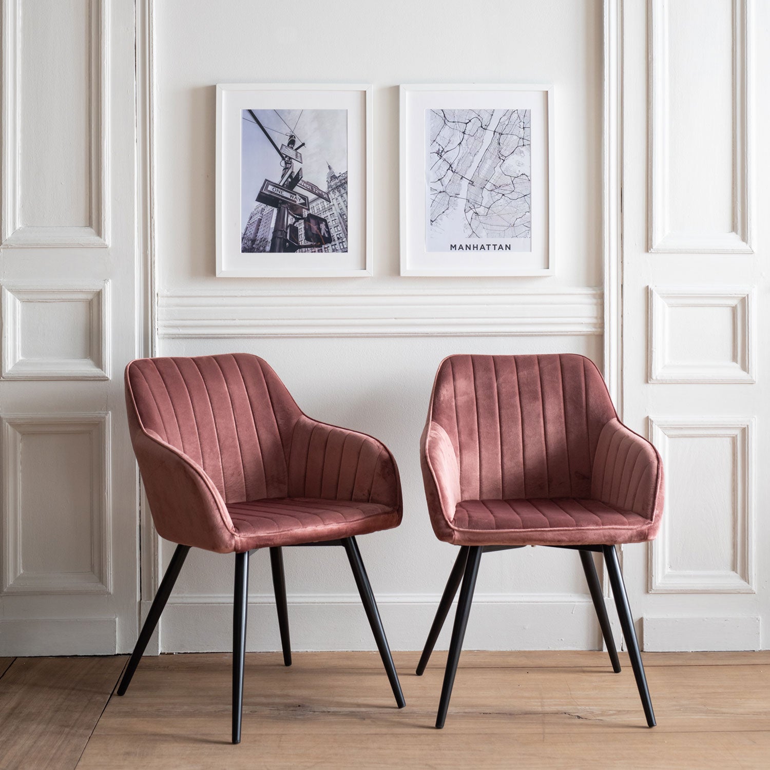 Chair Poltrona Velluto Rosa Oden Poltrona Rosa Antico Velluto