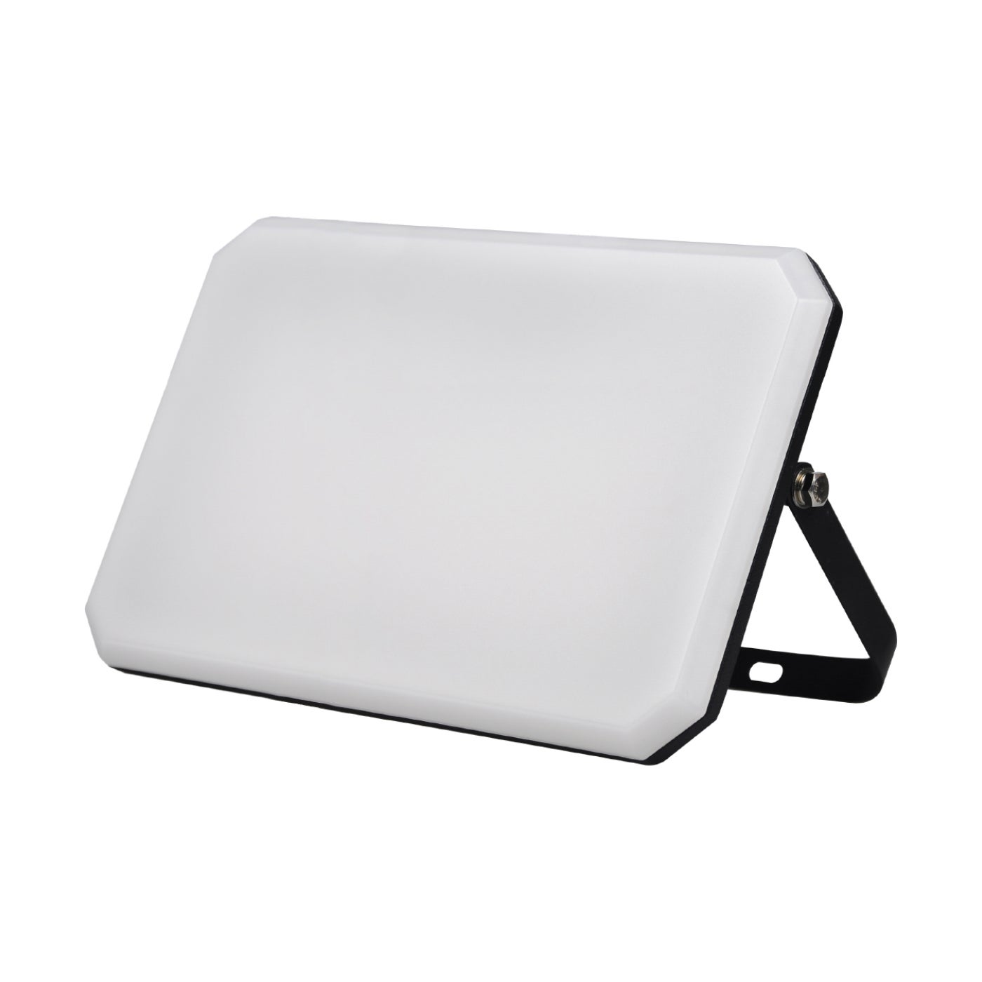 Czarny projektor LED zewnętrzny reflektor 230V 150W 4000K klosz mleczny 15000lm 321x222x34,5 mm