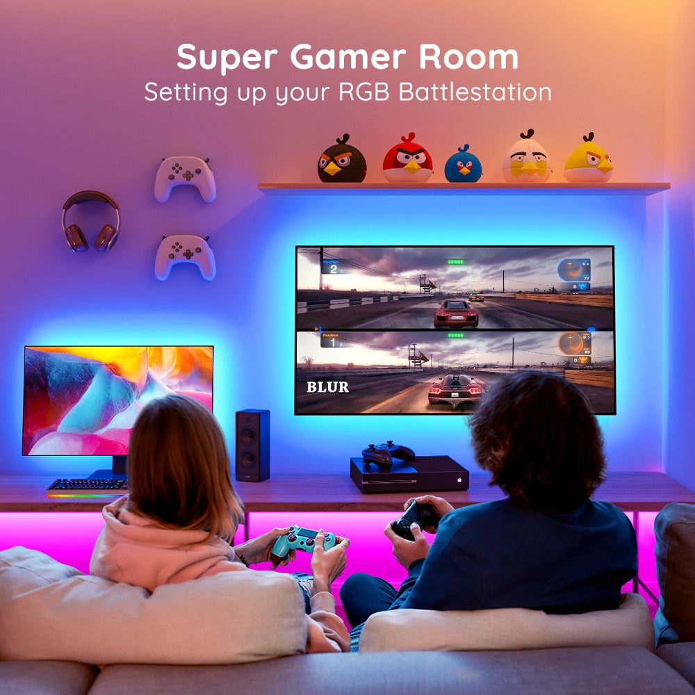 Govee H6179 TV backlight Striscia LED per TV 46-60 pollici Bluetooth RGB - 4