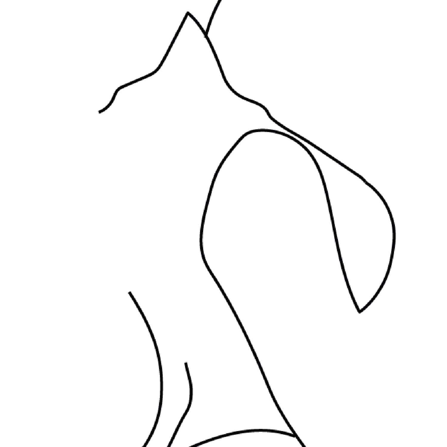 Set de 4 laminas de dibujos y bocetos a una linea. desnudos mujer. poster nordico de rostros, desnudos, cuerpos al natural. sin marco - a3
