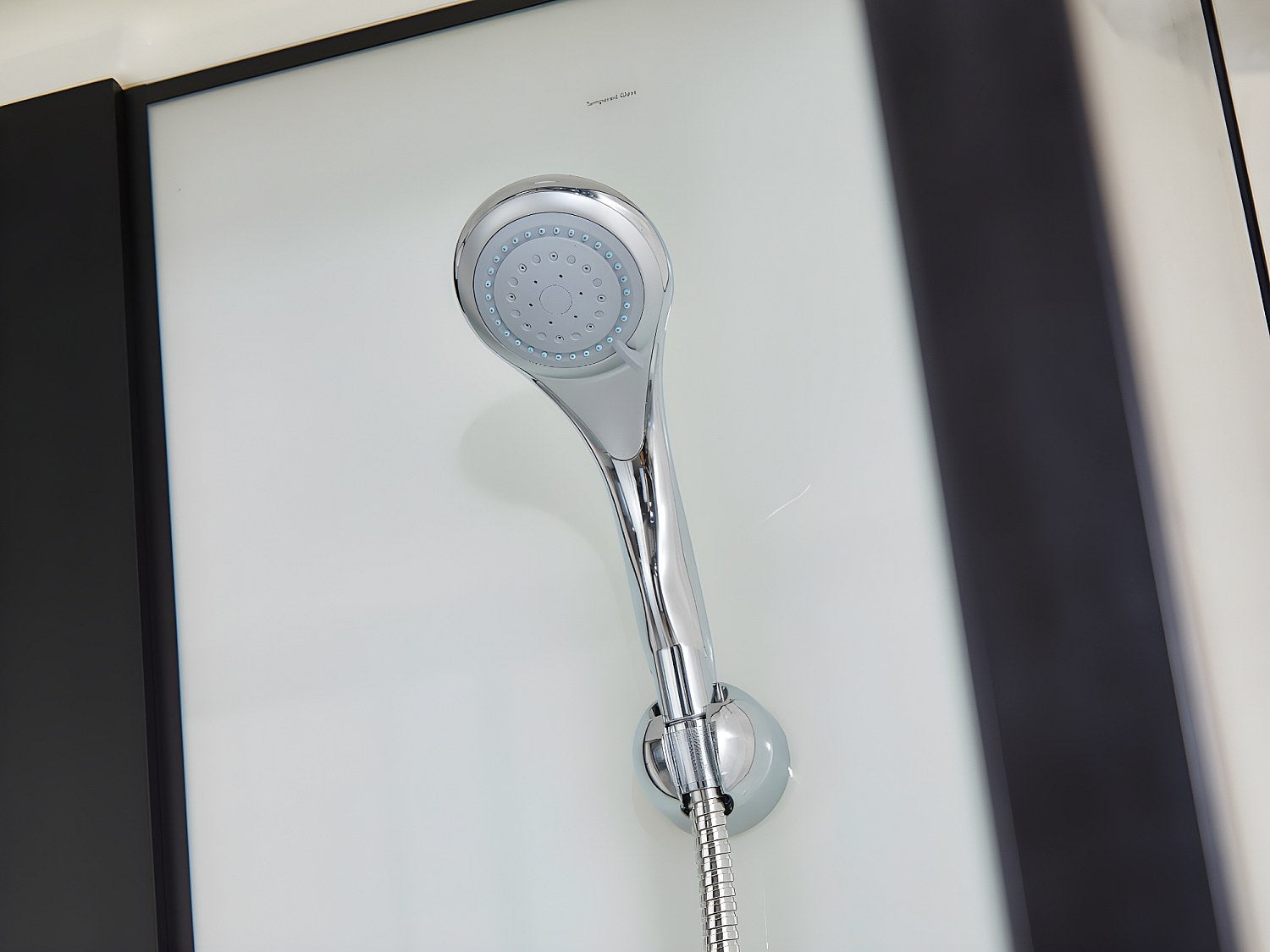 Cabine de douche hydromassante - 2 zones de jets de massage - L120 x P80 x H215 cm - Pluie tropicale et douchette - PRIMEA - 4