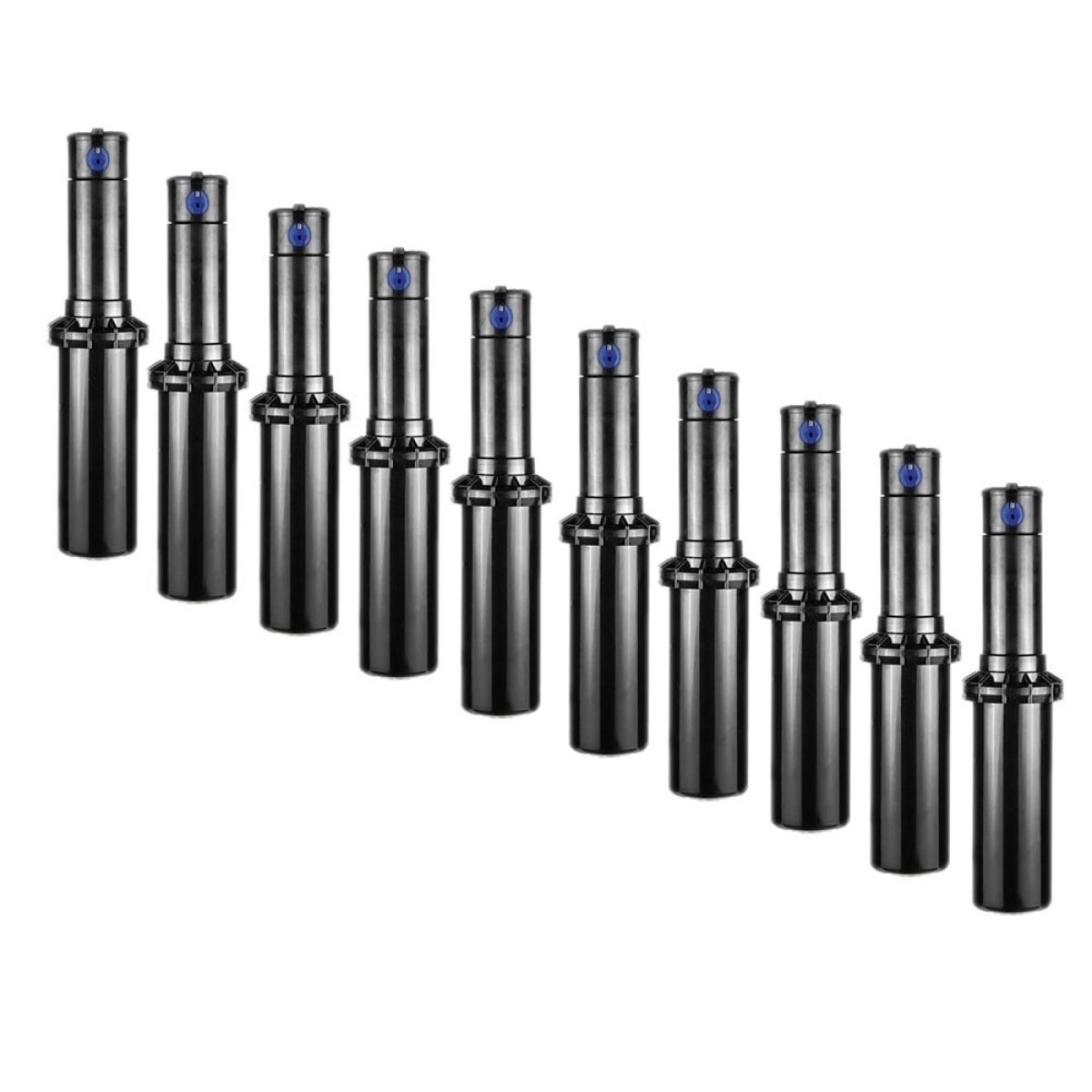 Hunter PGP-U La - Set 5 Pezzi Irrigatori Pop-Up 10 Cm - Colore Nero - 4