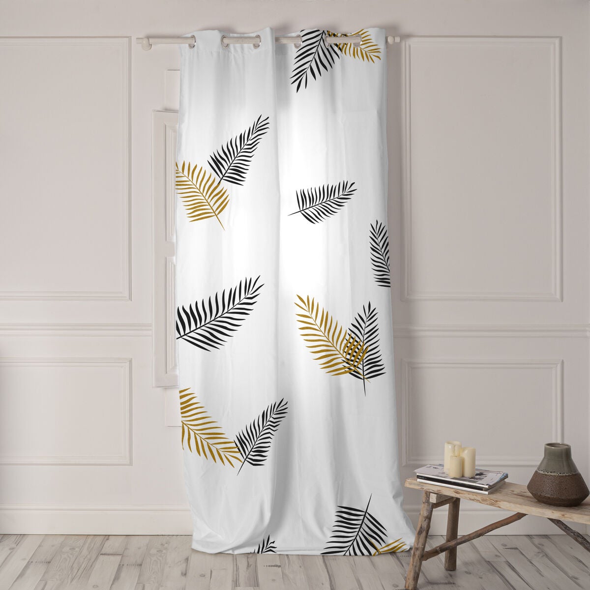 Cortinas happyfriday blanc multicolor 140 x 300 cm