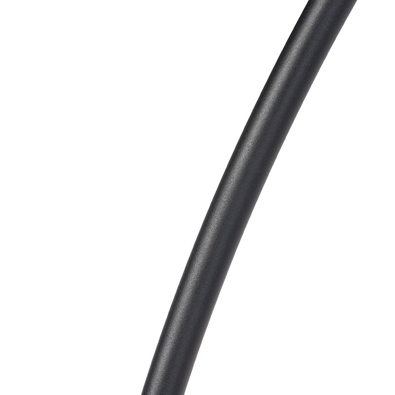 Lampe d'arche moderne noire avec base en marbre - XXL - 7