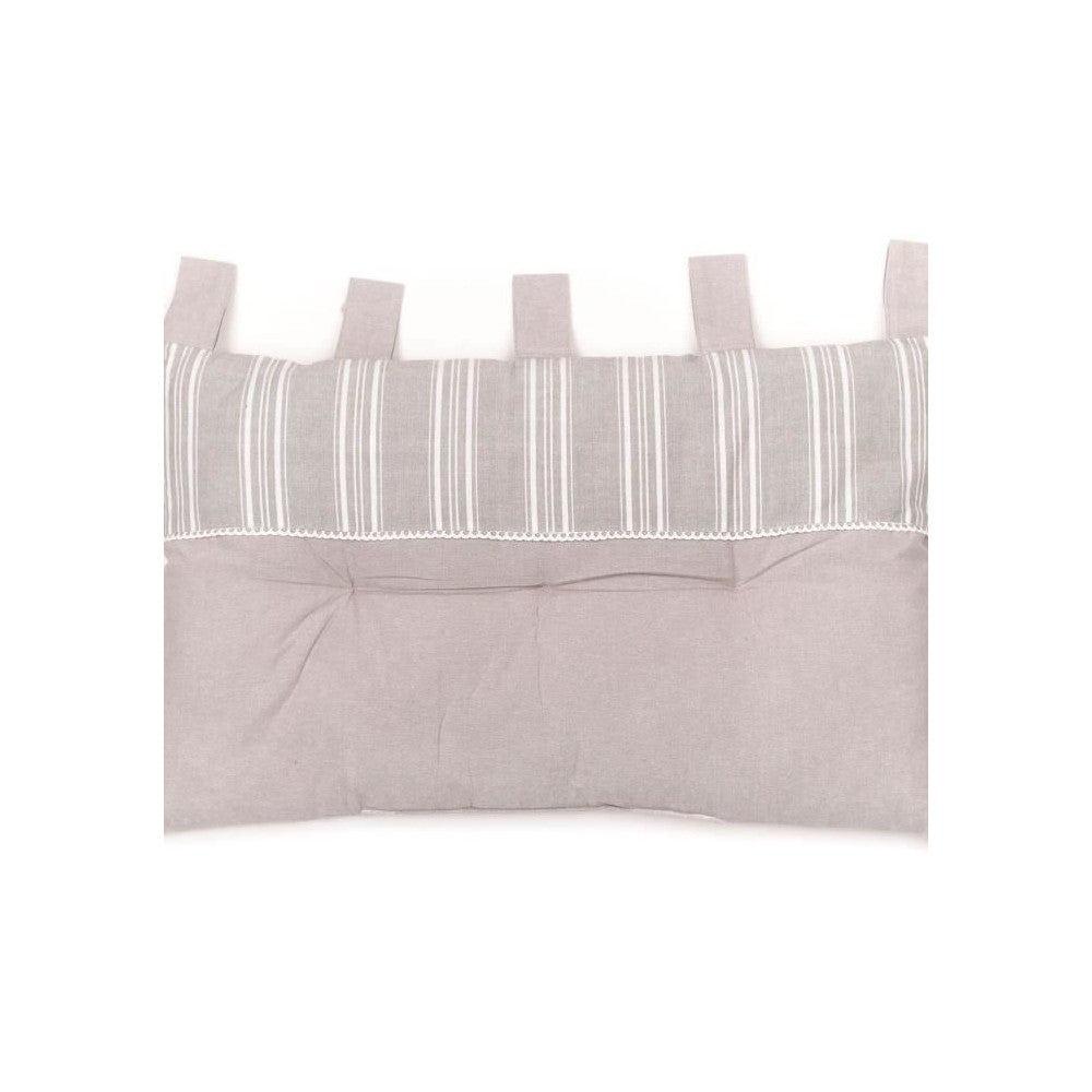 Tête de lit coussin coton uni CHARME - 5