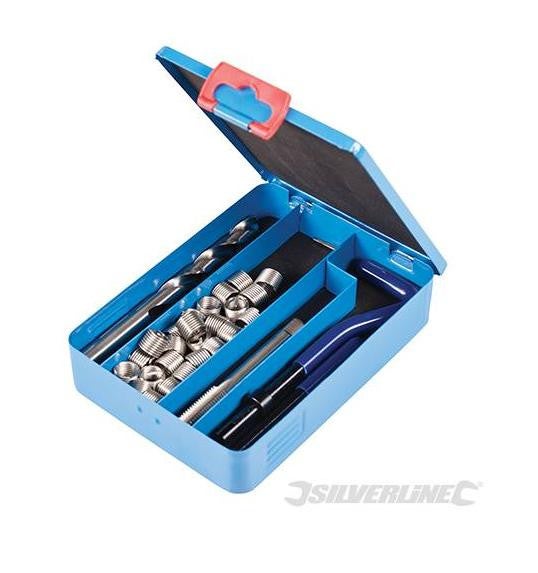 Silverline 489540 Coffret de réparation pour pas de vis 10 x 1,5 Silverline 489540 Coffret de réparation pour pas de vis 10 x 1,5