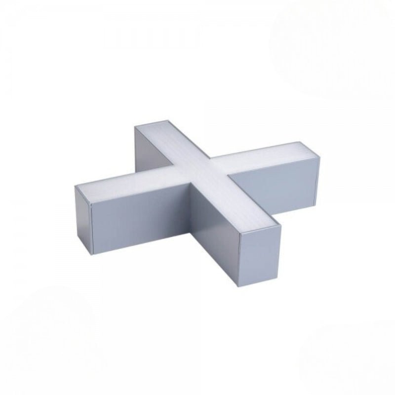 Connecteur 15W pour Luminaire Suspendu Interconnectable en X GRIS - SILAMP - 3