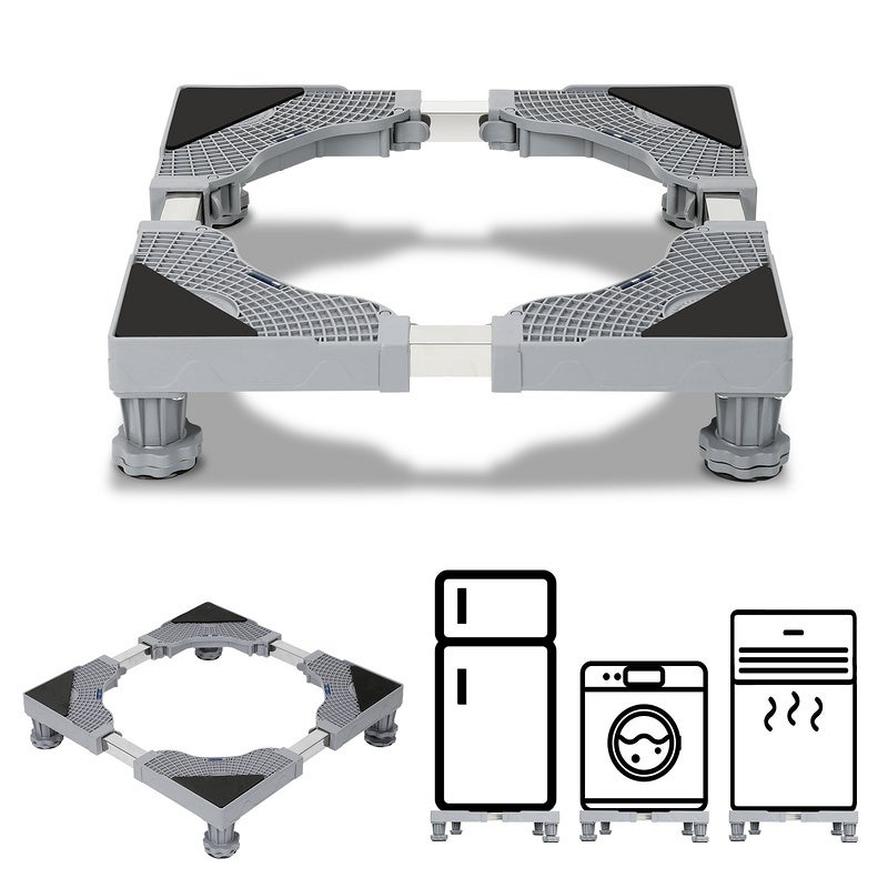 Support Socle Machine A Lave Linge, Ajustable Réfrigérateur Base