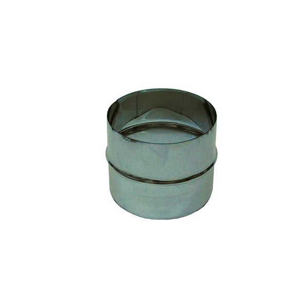 Conduit de fumée en acier inoxydable joint mâle-mâle D. 150 mm. Tube en acier inoxydable 316