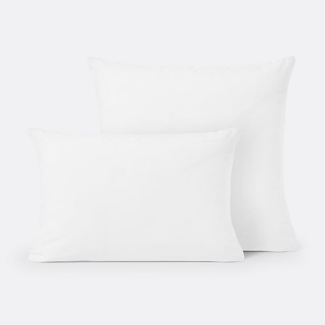 Taie d'oreiller enfant en polycoton, Scenario - Blanc - 50 x 70 cm