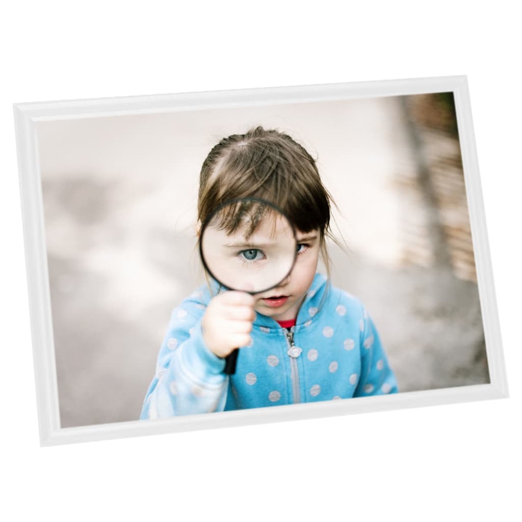 Collage de cadres photo 3 pcs de table Blanc 15x21 cm MDF vidaXL - 5