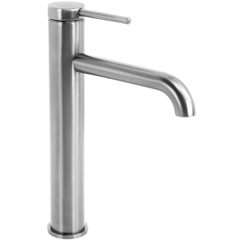 Bateria umywalkowa Rea Spot Nikiel Szczotkowany Wysoka