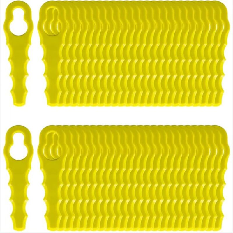 Lot de 100 Lames de Rechange compatible pour Coupe Bordure, Têtes ...