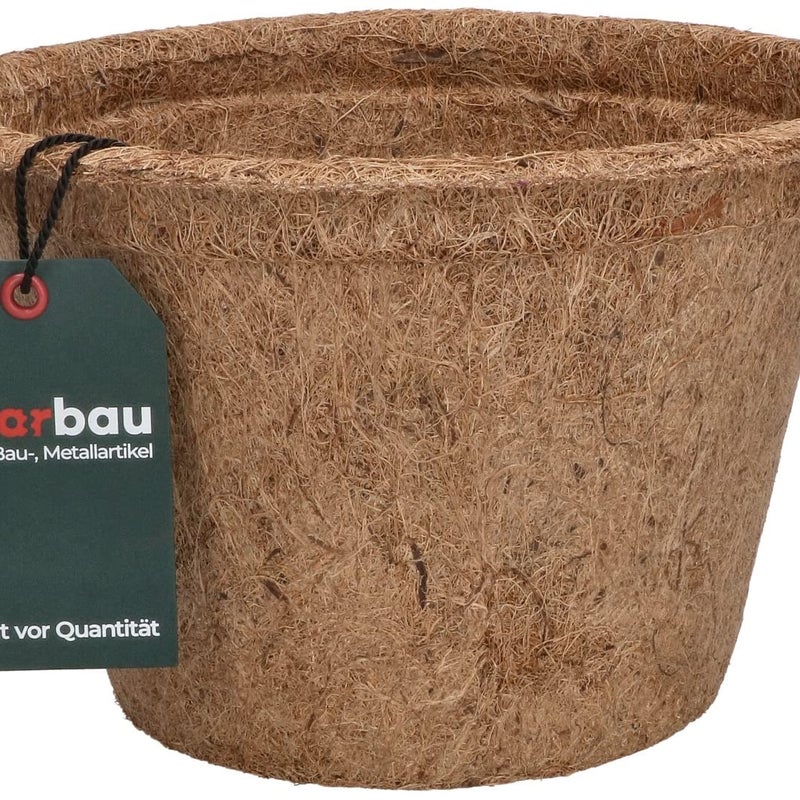 Naturalna doniczka kokosowa fi 21,5cm wkład włókno - KOTARBAU