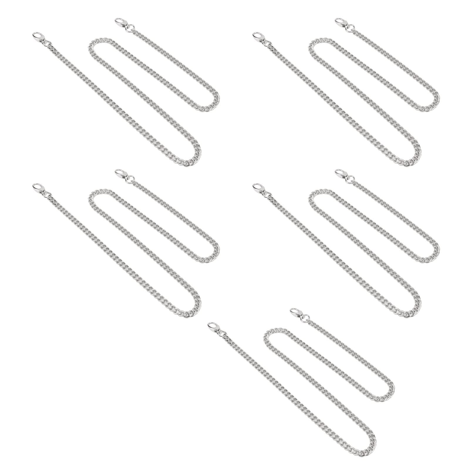 Chaîne Curb Torsadée En Aluminium De 5 Mètres Pour Créer Vos Propres Bijoux - Or 8x6mm