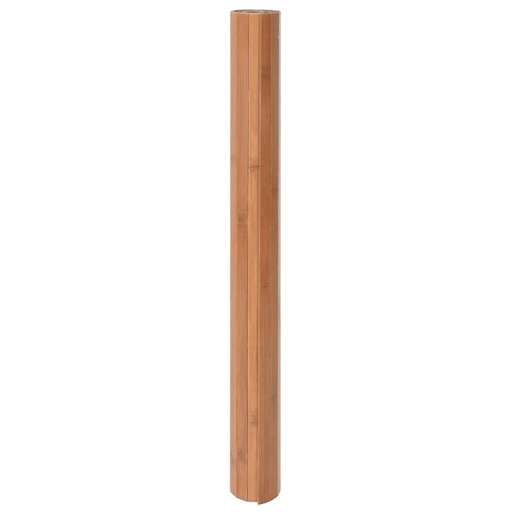 Tapis rectangulaire naturel 70x500 bambou - 3