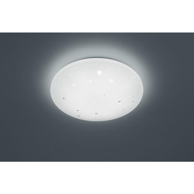Plafon okrągły ACHAT LED 21W Neutralna biel 2200 lm biały wym:12x50x50cm IP44 RL