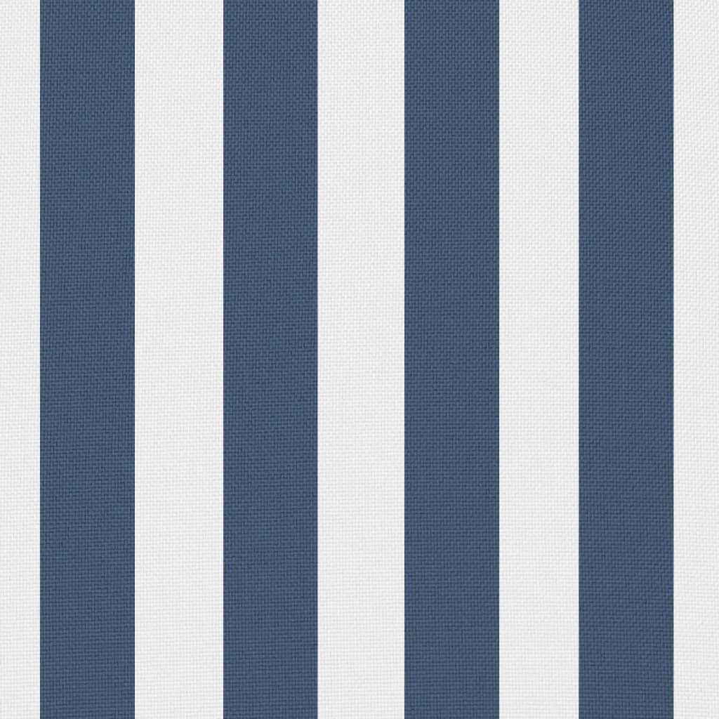 Maison Exclusive - Cuscini da Esterno 2 pz Stampa a Righe 45x45 cm Blu - 4