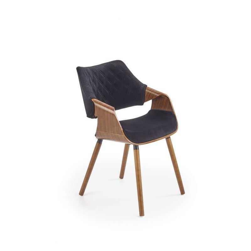 Krzesło tapicerowane K396 VELVET czarne