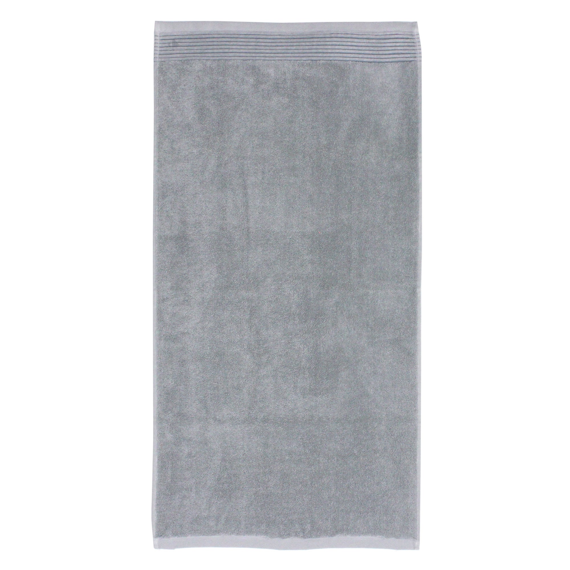 Serviette De Toilette Linnea Royal Cresent - 50x100 Cm, 650 G/m², 100% Coton - Couleur Gris Platine, Fabriquée Au Portugal - 11