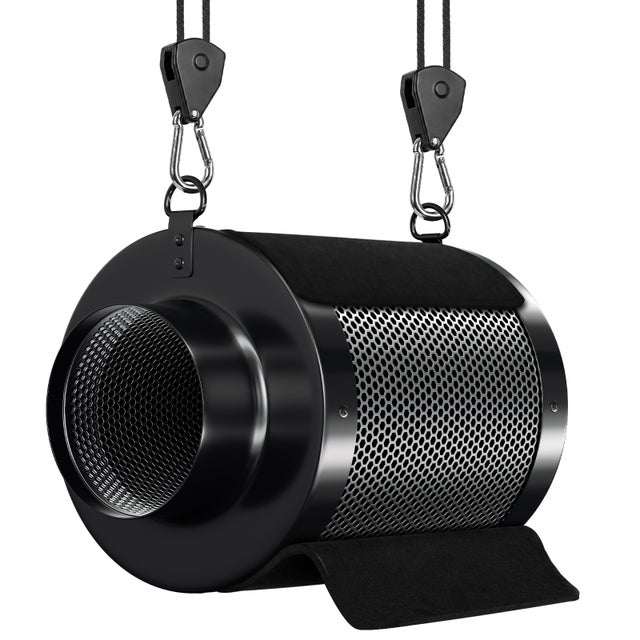 Filtr węglowy grow 100 mm, antyzapachowy do growboxa i wentylacji 250 mm